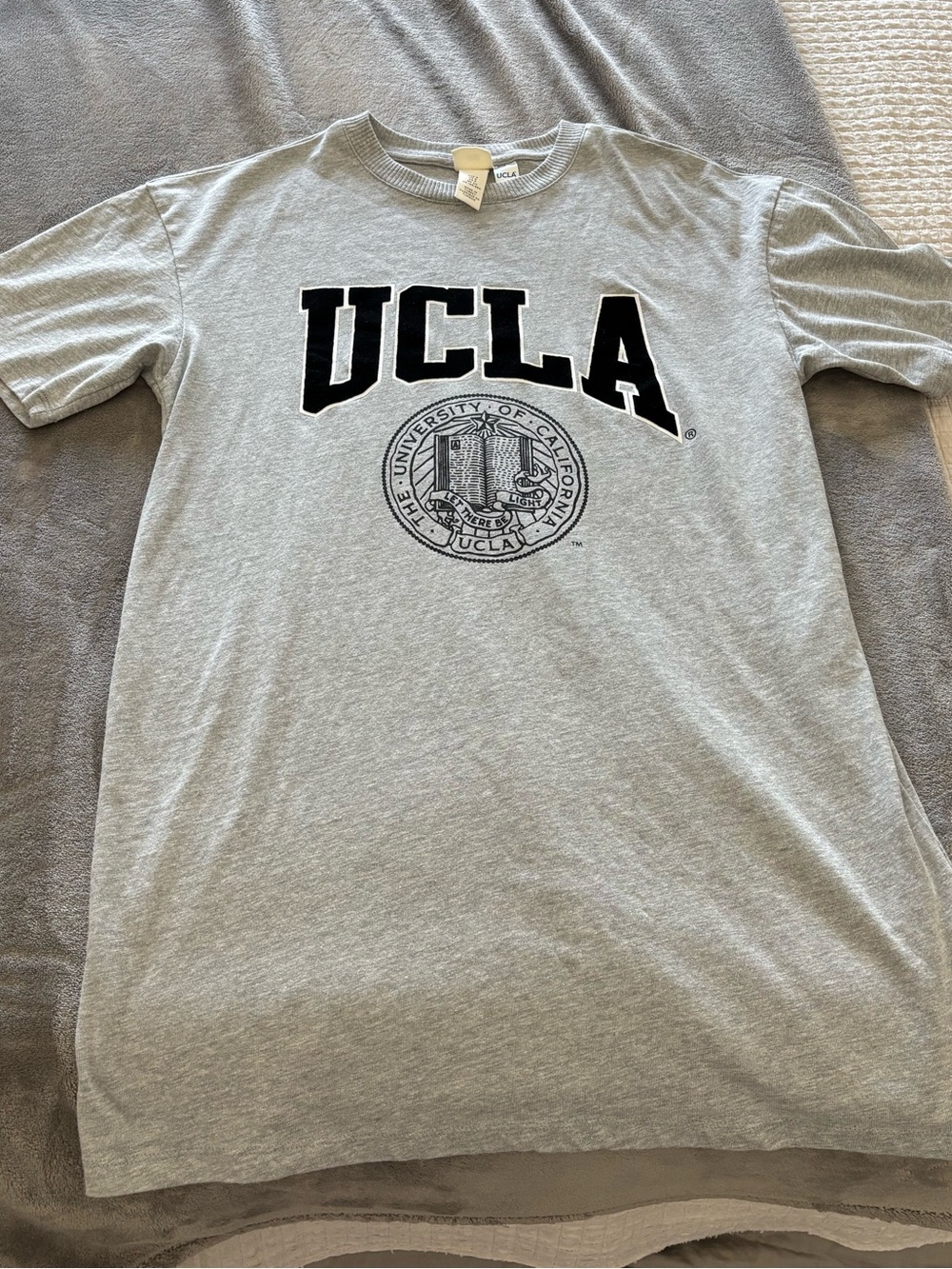 Women's H&M Gray UCLA Graphic T‑Shirt Dress - Size S